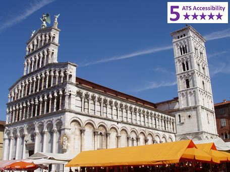 Private Accessible 8 hour Tour to Pisa and Lucca from Florence
